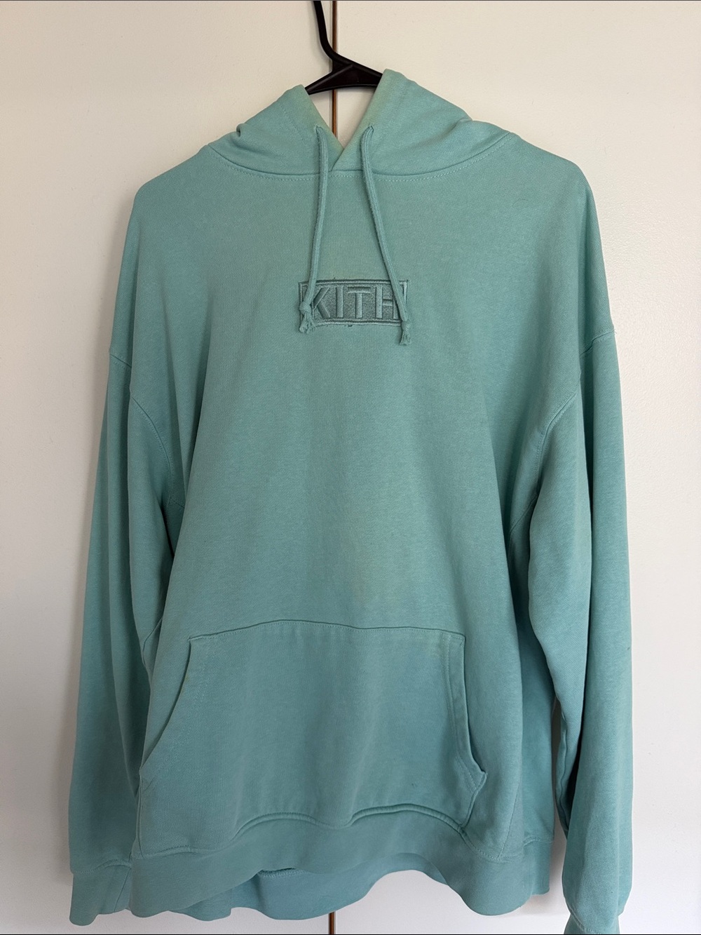 Kith Men's Hoodie Sweatshirt - Mint Green